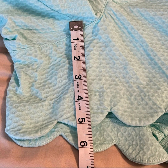 Lilly Pulitzer The Buttercup Shorts Women's 00 Sea Foam Green Tulip Hem Preppy - Picture 13 of 15